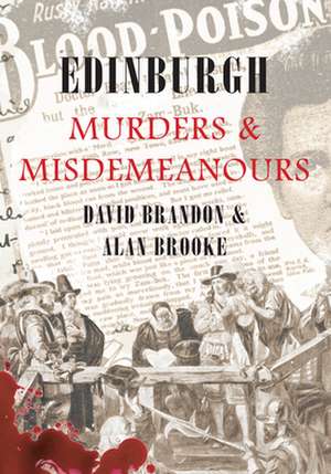 Edinburgh Murders & Misdemeanours de David Brandon