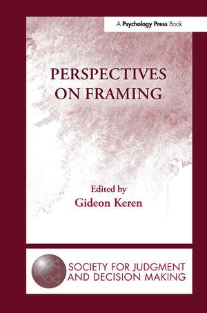 Perspectives on Framing de Gideon Keren