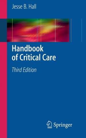 Handbook of Critical Care