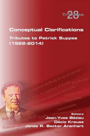 Conceptual Clarifications. Tributes to Patrick Suppes (1922-2014) de Jonas R. Becker Arenhart