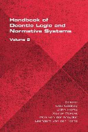 The Handbook of Deontic Logic and Normative Systems, Volume 2 de Dov Gabbay