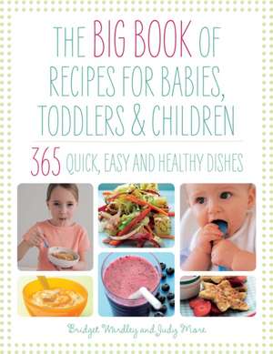 Big Book of Recipes for Babies, Toddlers & Children de Judy More BSC Rd Rnutr