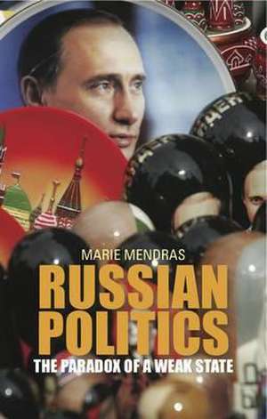 Mendras, M: Russian Politics de Marie Mendras