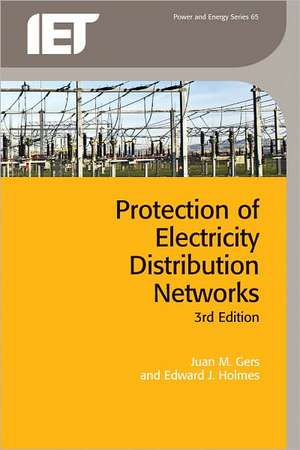 Protection of Electricity Distribution Networks de Juan M Gers