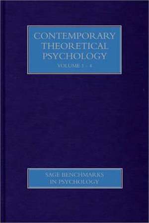 Theoretical Psychology - Contemporary Readings de Henderikus J Stam