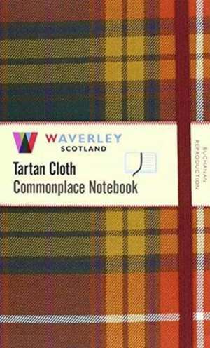 Waverley (L): Buchanan Reproduction Tartan Cloth Large Notebook de Waverley