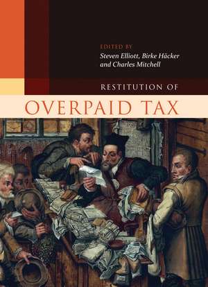 Restitution of Overpaid Tax de Steven Elliott KC