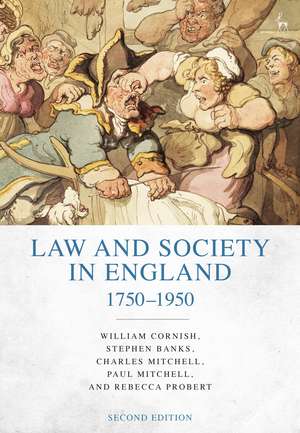 Law and Society in England 1750-1950 de Professor William Cornish