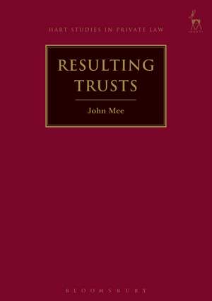 Resulting Trusts de John Mee