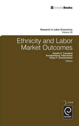 Ethnicity and Labor Market Outcomes de Amelie F. Constant