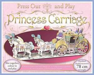 Press Out and Play Princess Carriage de Rose Williamson