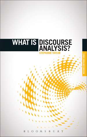 What is Discourse Analysis? de Dr. Stephanie Taylor