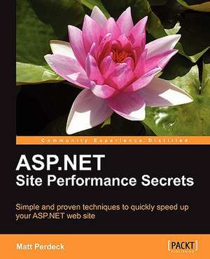 ASP.Net Site Performance Secrets de Matt Perdeck