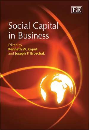 Social Capital in Business de Kenneth W. Koput