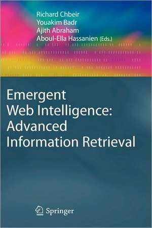 Emergent Web Intelligence de Richard Chbeir