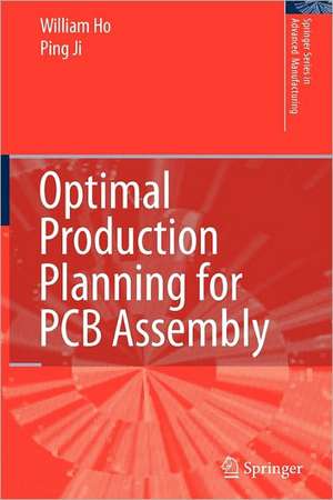 Optimal Production Planning for PCB Assembly de William Ho