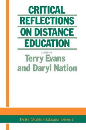 Critical Reflections On Dist. de Terry Evans