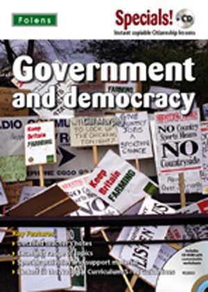 Secondary Specials! +CD: PSHE - Government & Democracy de Gill Murphy