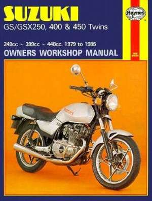 Suzuki GS/GSX250, 400 & 450 Twins (79 – 85) Haynes Repair Manual de Haynes