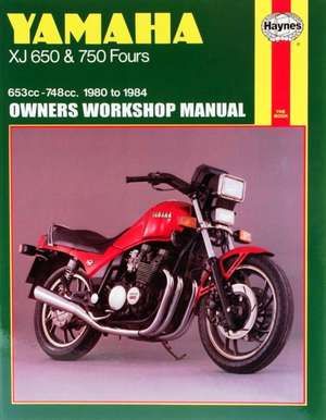 Yamaha XJ650 & 750 Fours (80 – 84) Haynes Repair Manual de Haynes