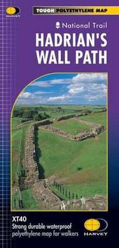 Hadrian's Wall de Harvey Map Services Ltd.