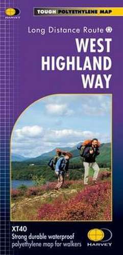 West Highland Way de Harvey Map Services Ltd.