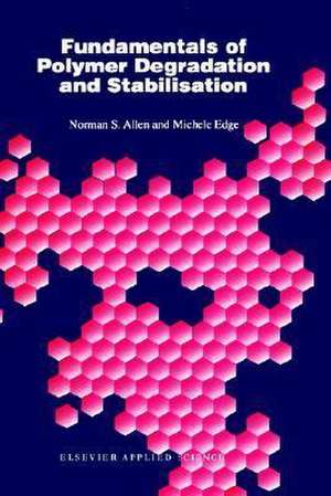 Fundamentals of Polymer Degradation and Stabilization de N.S. Allen