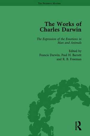 The Works of Charles Darwin: Vol 23: The Expression of the Emotions in Man and Animals de Paul H Barrett