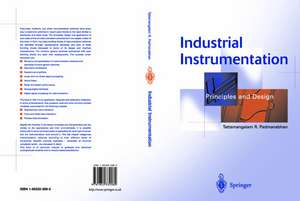 Industrial Instrumentation: Principles and Design de Tattamangalam R. Padmanabhan