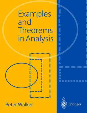 Examples and Theorems in Analysis de Peter Walker