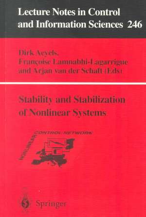 Stability and Stabilization of Nonlinear Systems de Dirk Aeyels