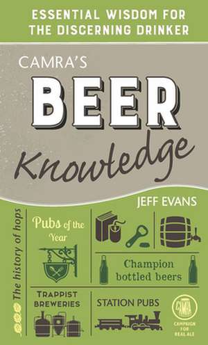 Camra's Beer Knowledge de Jeff Evans