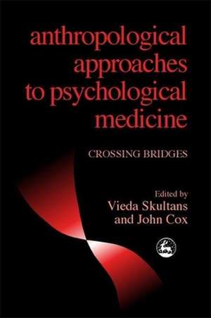 Anthropological Approaches to Psychological Medicine de Vieda Skultans