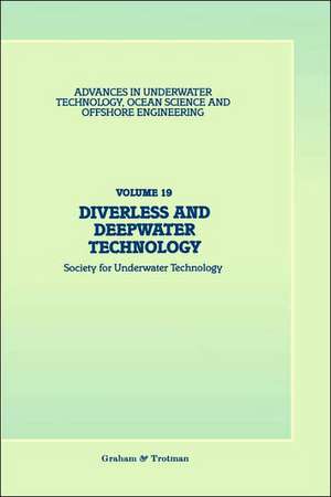 Diverless and Deepwater Technology de Society for Underwater Technology (SUT)