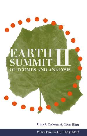 Earth Summit II: Outcomes and analysis de Derek Osborn