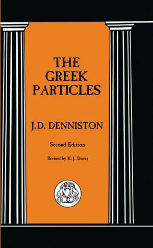 The Greek Particles de J. D. Denniston