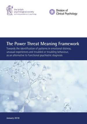 The Power Threat Meaning Framework de Lucy Johnstone