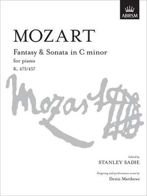 Fantasy & Sonata in C minor, K 475/457 de Wolfgang Amadeus Mozart