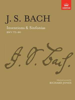 Inventions & Sinfonias: BWV 772-801 de Johann Sebastian Bach