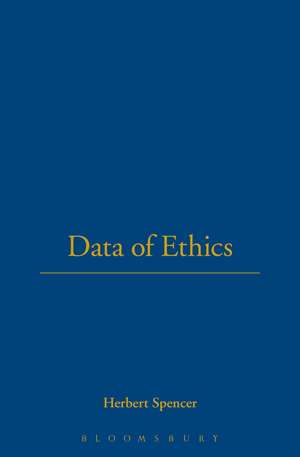 Data Of Ethics de Herbert Spencer
