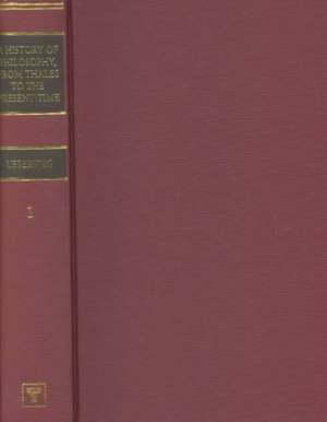 A History of Philosophy from Thales to the Present Time de Friedrich Ueberweg