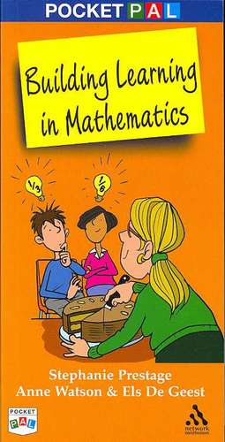 Pocket PAL: Building Learning in Mathematics de Dr Stephanie Prestage