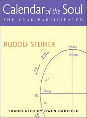 Calendar of the Soul de Rudolf Steiner