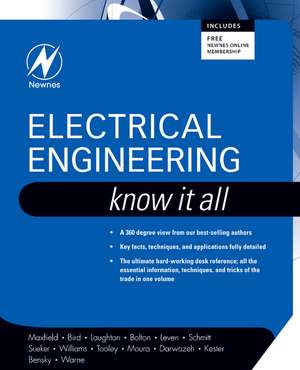 Electrical Engineering: Know It All de Clive Maxfield