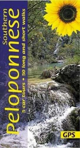 Southern Peloponnese Sunflower Walking Guide de Cullen Michael