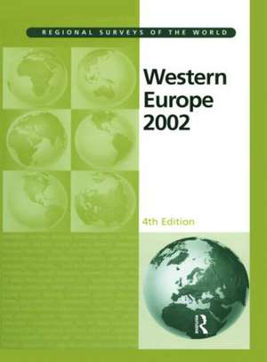 Western Europe 2002 de Europa Publications