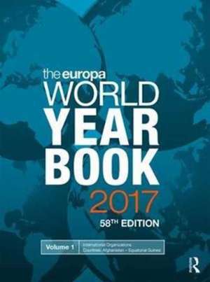 The Europa World Year Book 2017 de Europa Publications