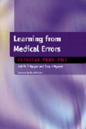 Learning from Medical Errors: Clinical Problems de Anh Vu Nguyen