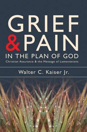 Grief and Pain in the Plan of God de Jr. Kaiser, Dr Walter C