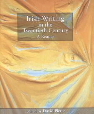 Irish Writing in the Twentieth Century de David Pierce